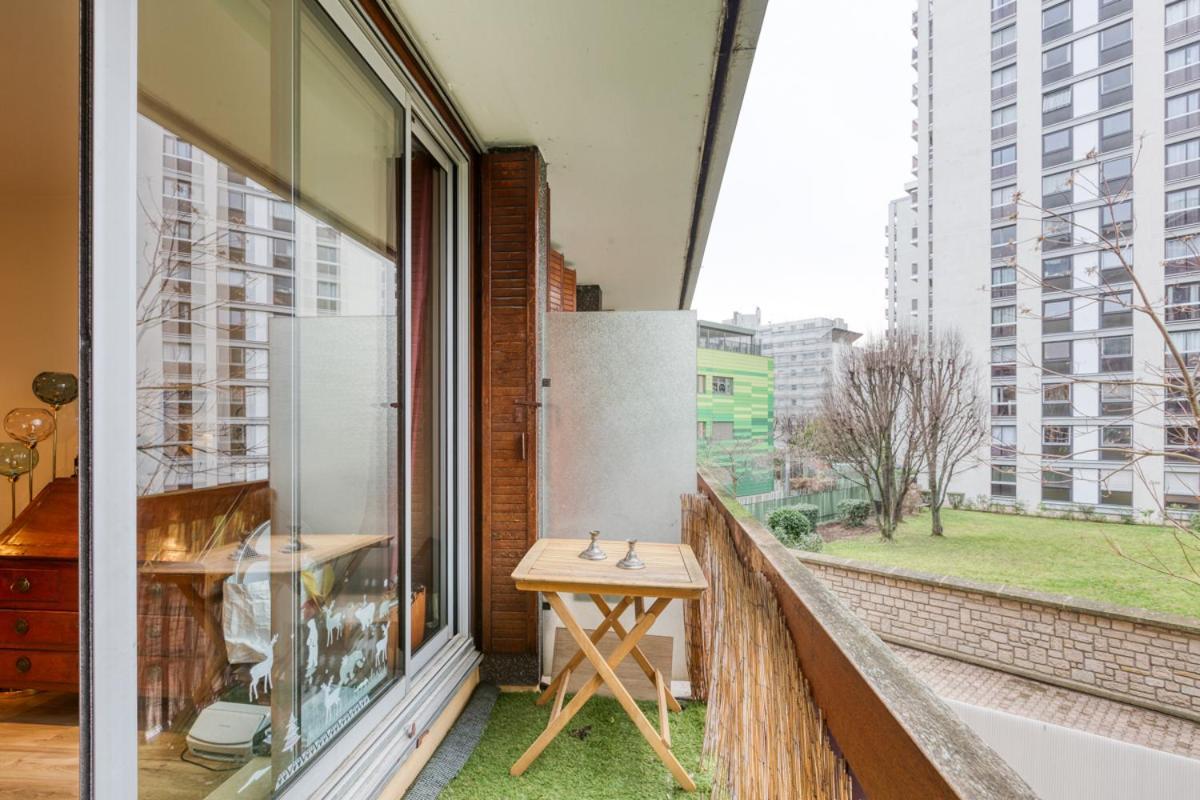 Апартаменты T2 Lumineux Avec Terrasse Булонь-Бийанкур Экстерьер фото