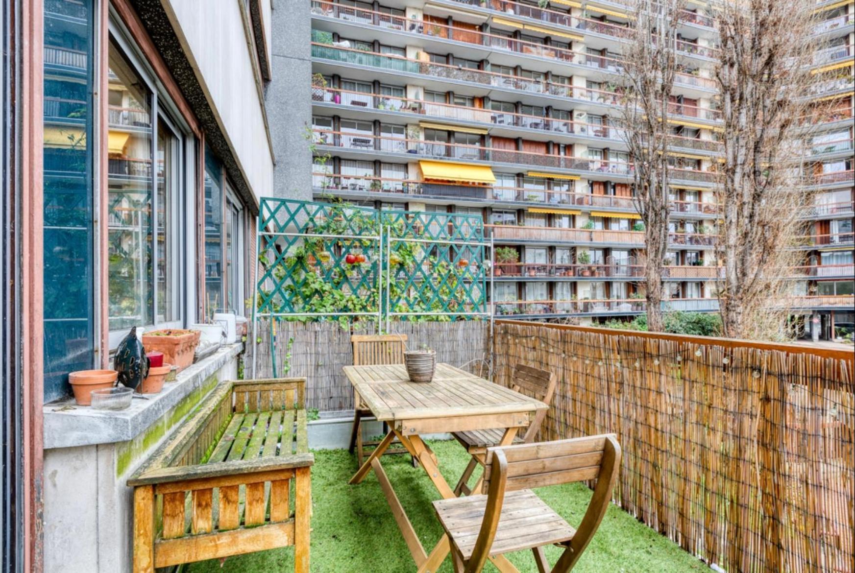 Апартаменты T2 Lumineux Avec Terrasse Булонь-Бийанкур Экстерьер фото